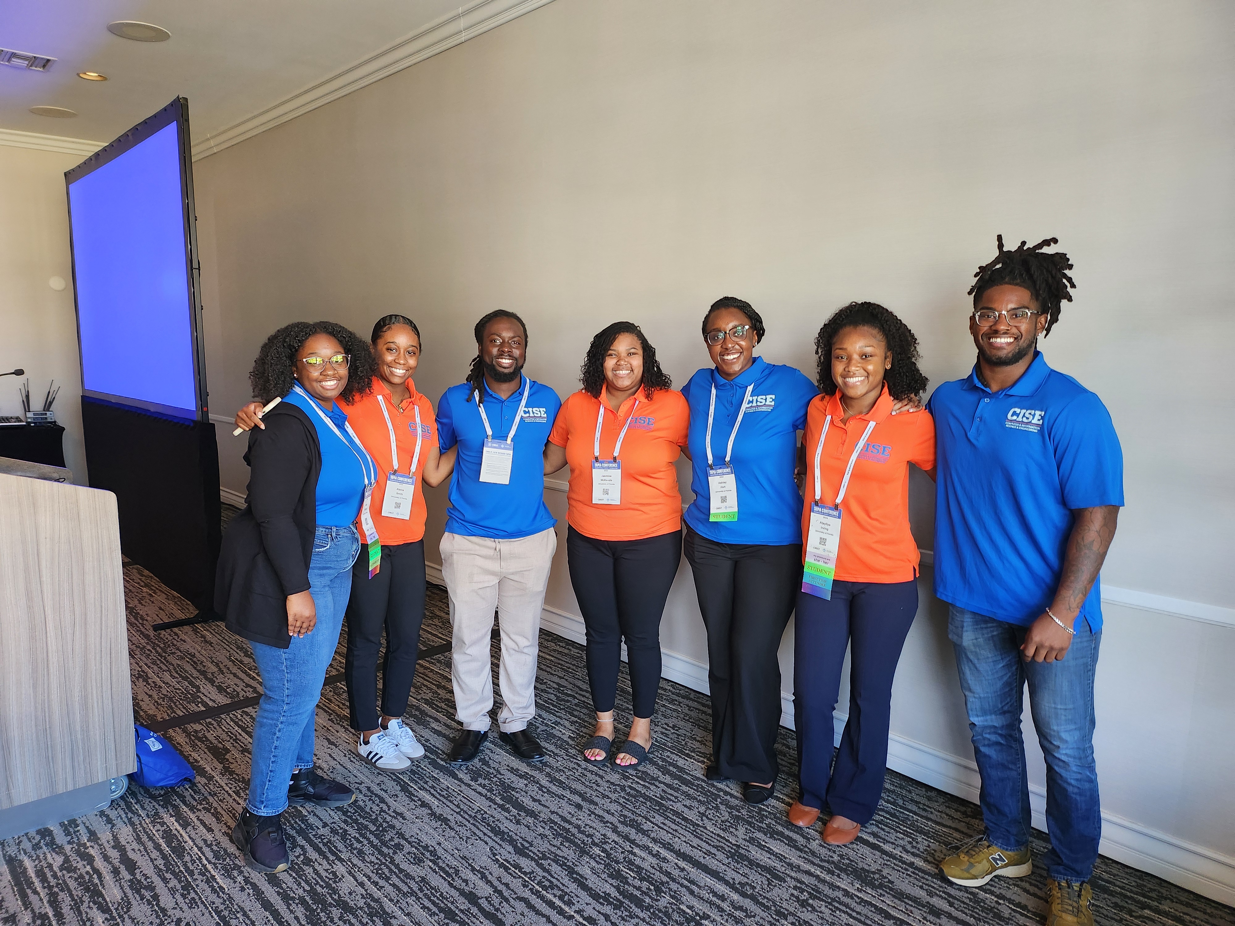 Computing for Social Good Lab students represent UF at the Tapia conference