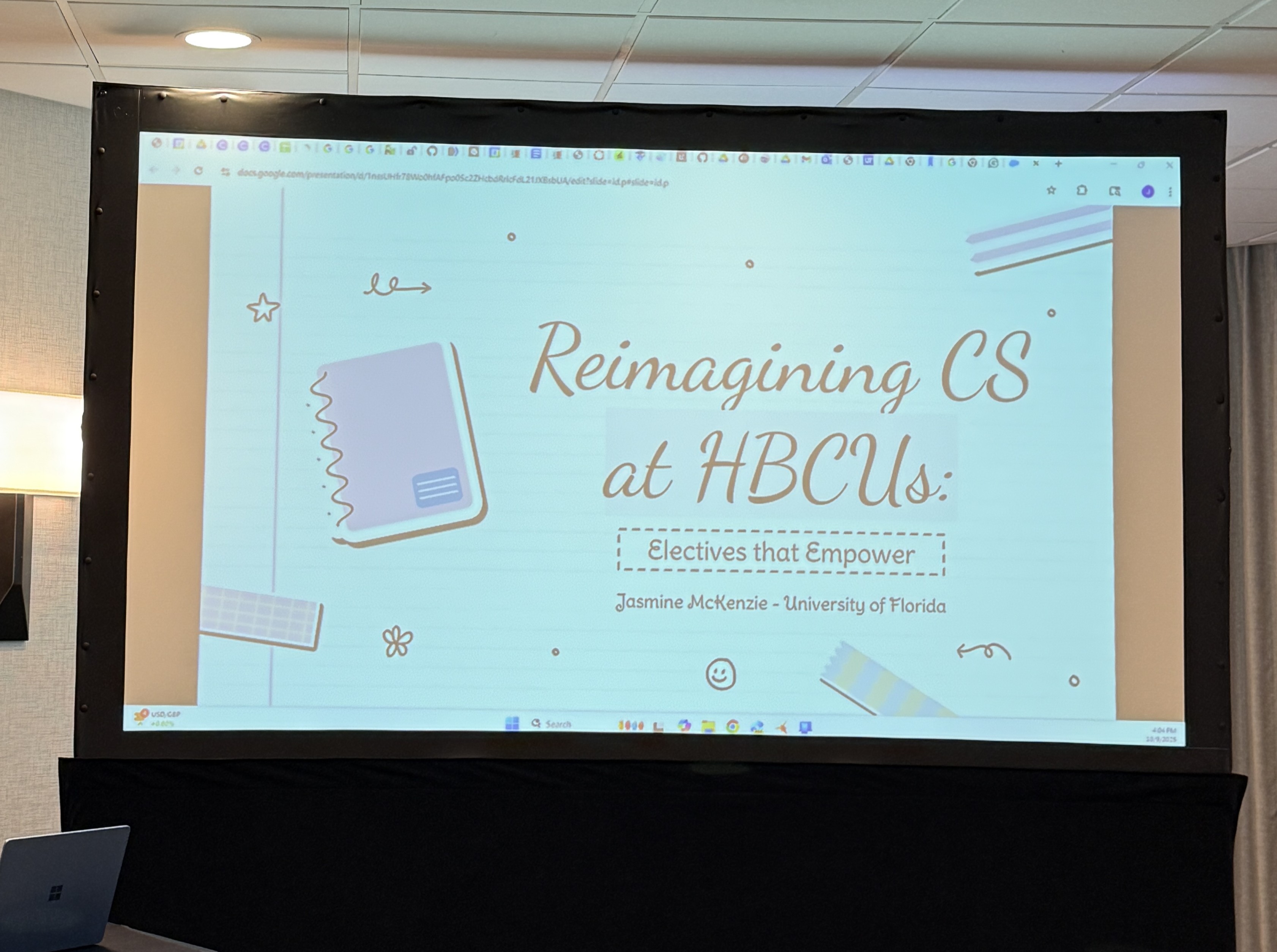 Presentation at the BICE conference titled Reimagining CS at HBCUs focusing on the skills CS students should build in the era of AI.